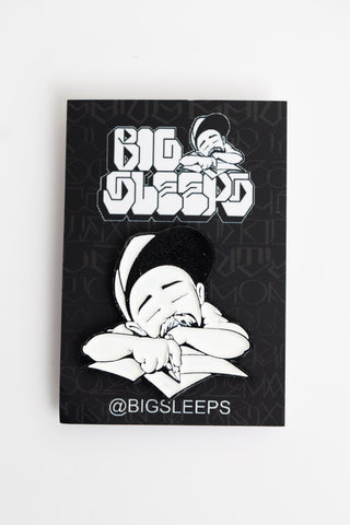Sleeps Logo pin