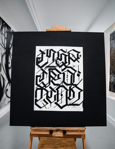 Inspiration Serigraph-WHITE/BLACK/GREY