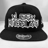 Los Angeles white Outline  Black Classic